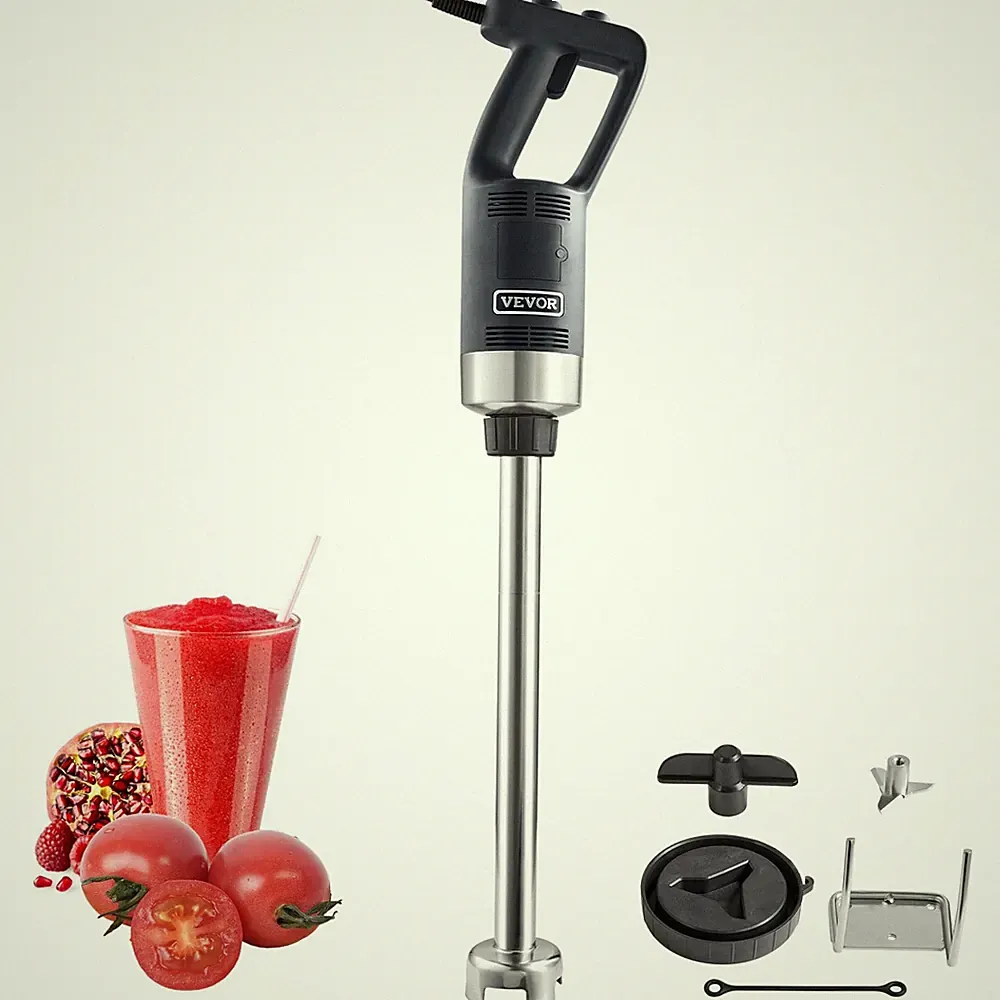 750W 20inch Black Immersion Food Blender Variable Speed Easy Clean Design