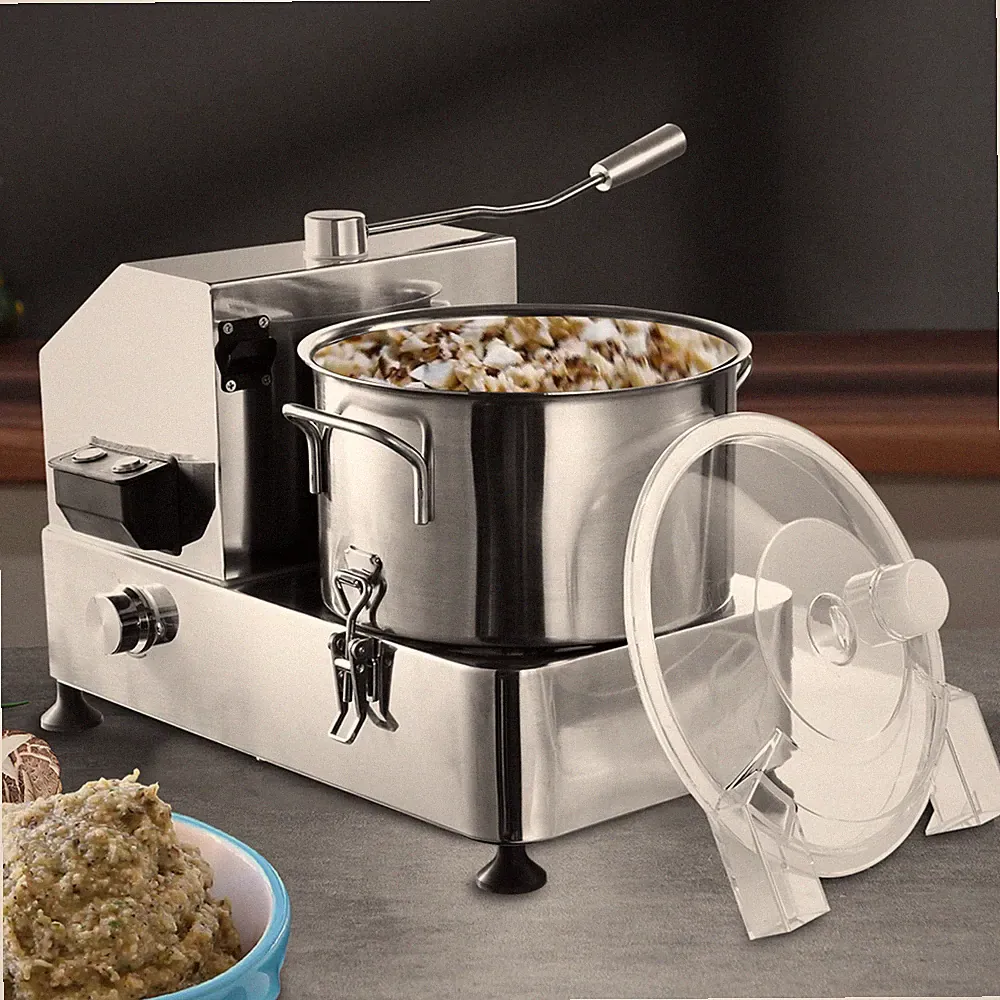 750W Commercial Food Processor Stainless Steel Electric Vegetable Meat Chopper