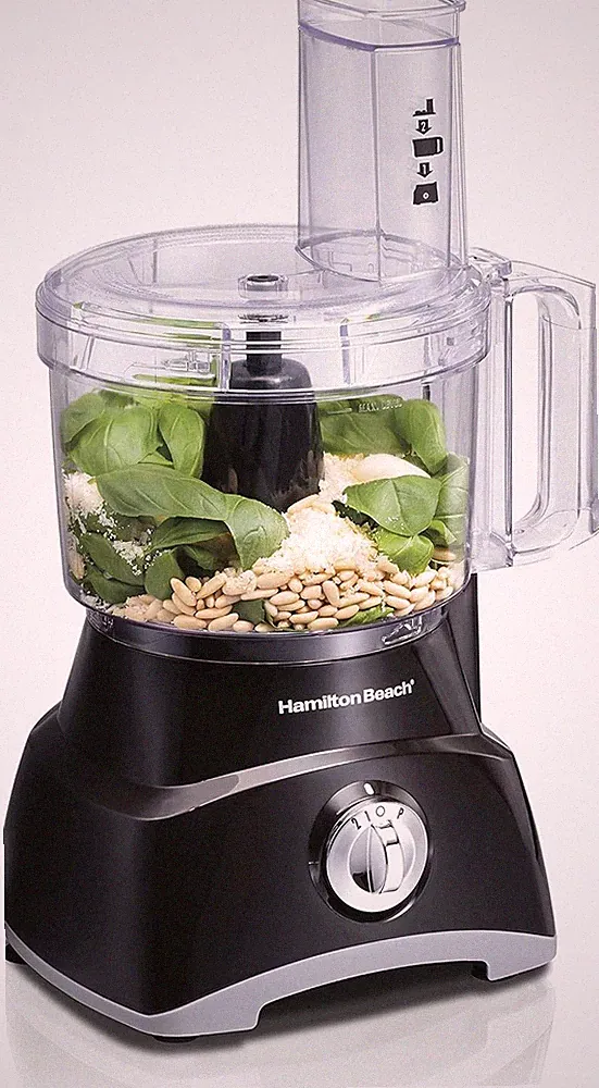 8 Cup Food Processor & Vegetable Chopper Large Feed Chute Powerful 450 Watt