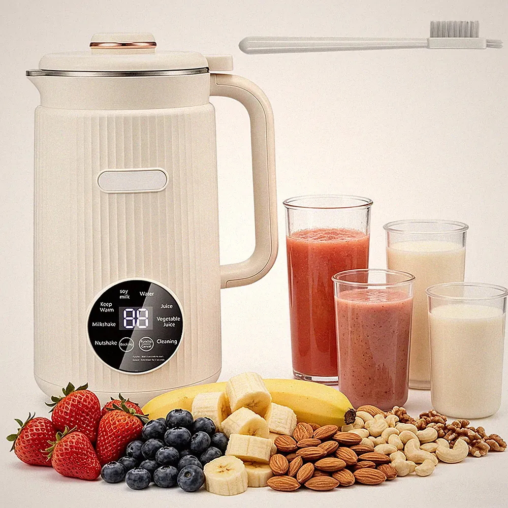 8 in 1 Nut Milk Maker, 40oz Self-Cleaning Automatic Blender Baby Food Processor