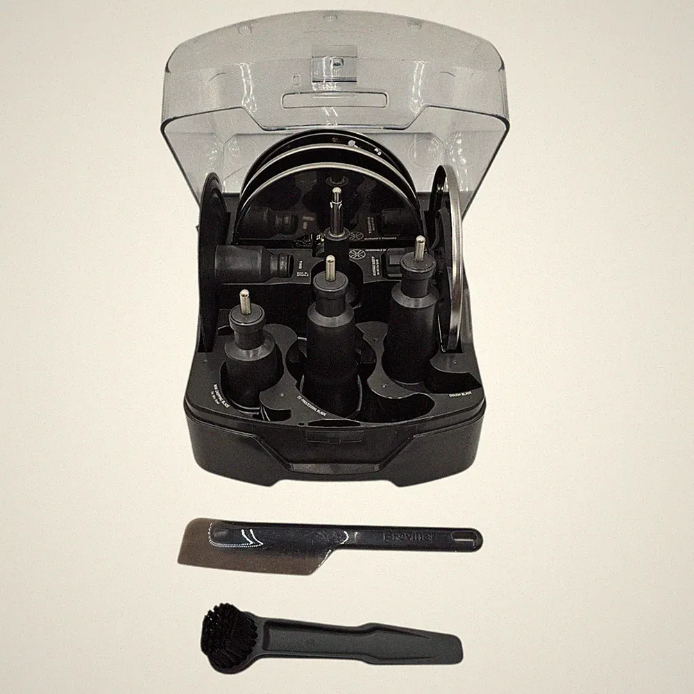 Accessories ONLY Breville Sous Chef Pro 16-Cup Food Processor Blade Storage Case