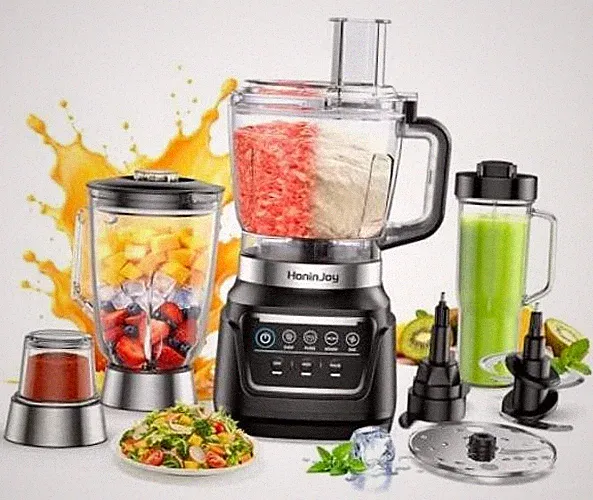 All-in-One Blender Food Processor, 10-in-1 Blenders for Kitchen