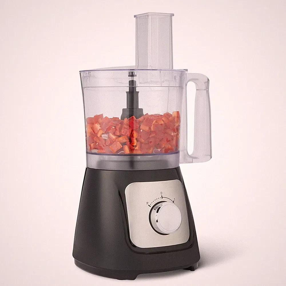 Amazon Basics Food Processor & Vegetable Chopper, 10-Cup, 2-Speed, 500W