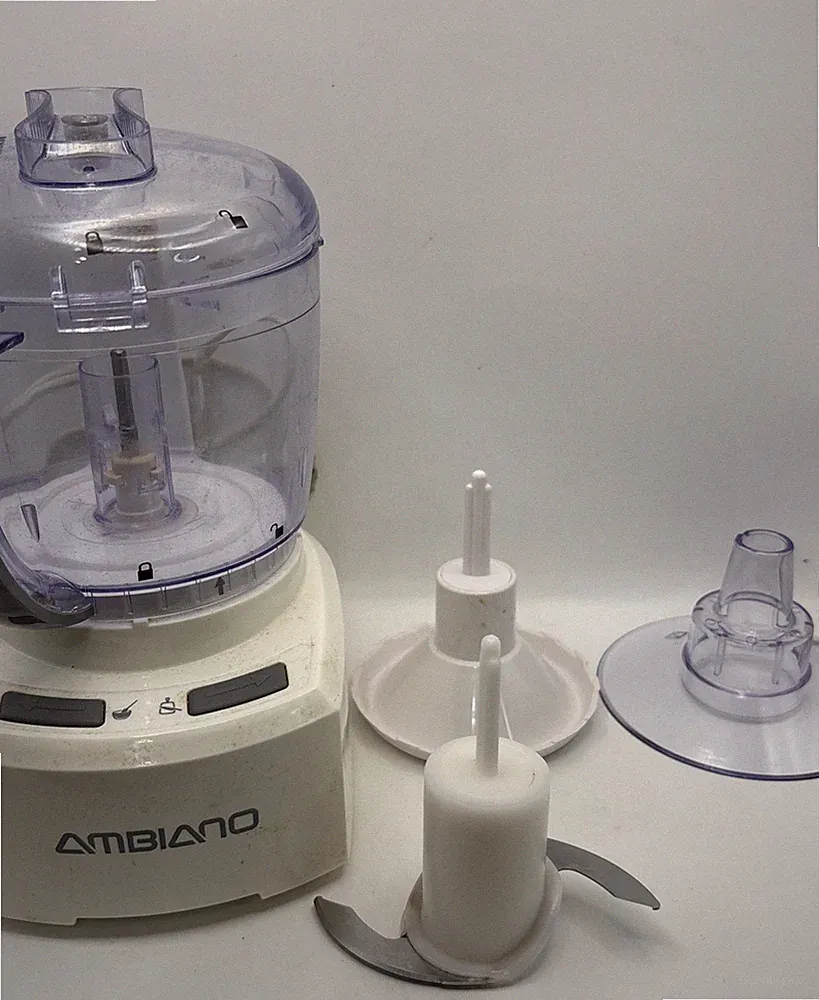 AMBIANO WHITE MINI FOOD PROCESSOR CHOPPER MODEL Z3050 WITH BLADE TESTED WORKS