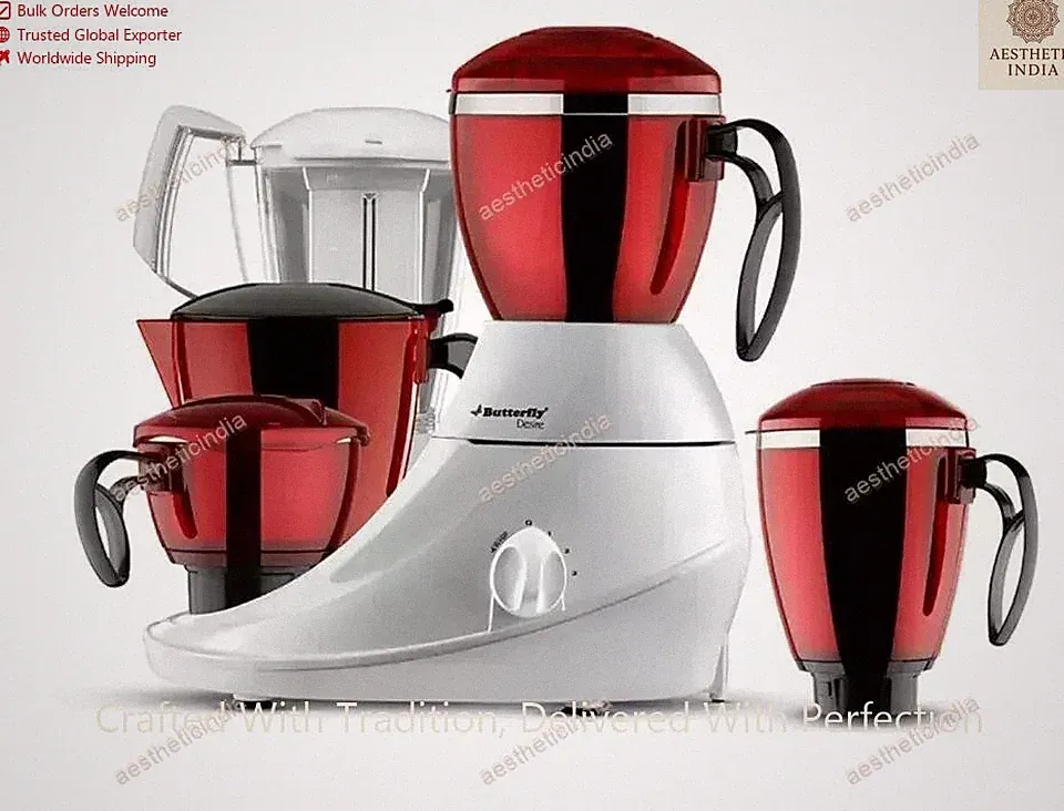 Artistic Design With Elegant Look Home & Kitchen Butterfly 750 Watt Mix Grinder