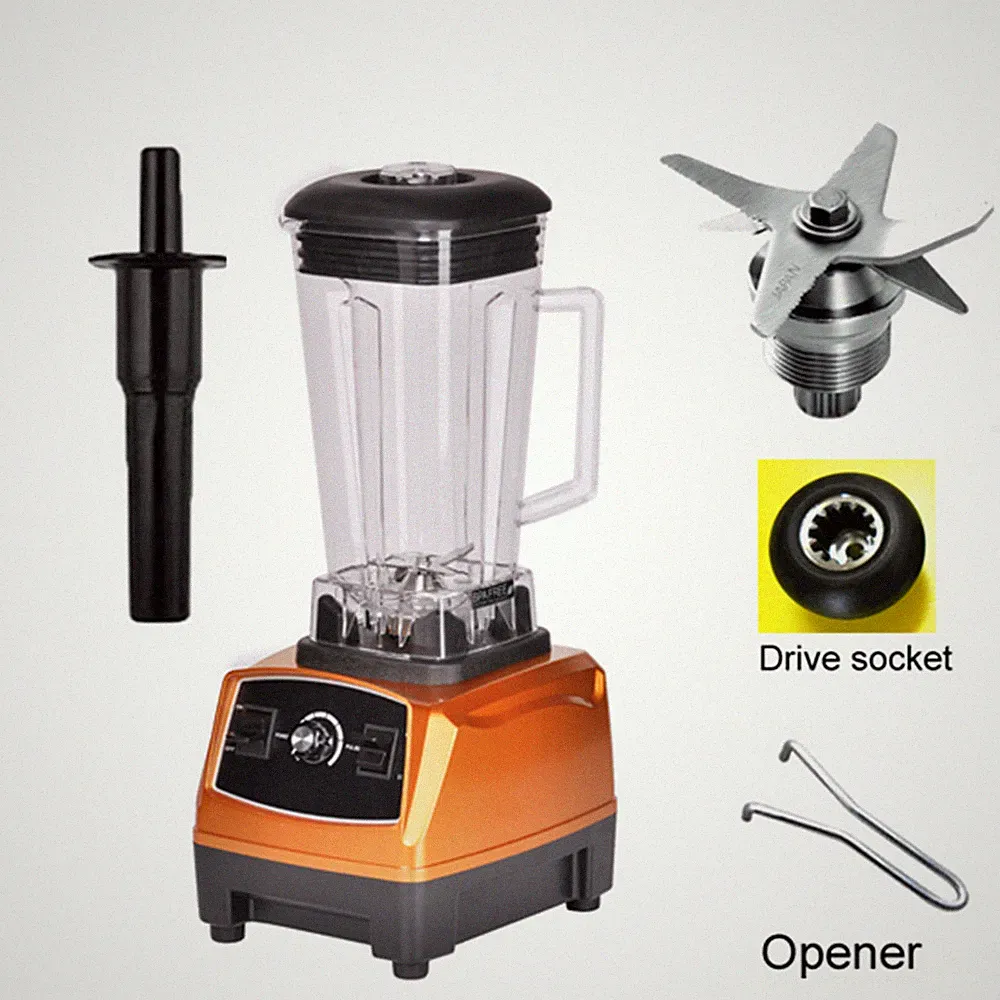 ASG Kitchen Food Processor Blender Chopper Mixer Juicer Coffee Grinder 2200W 2L