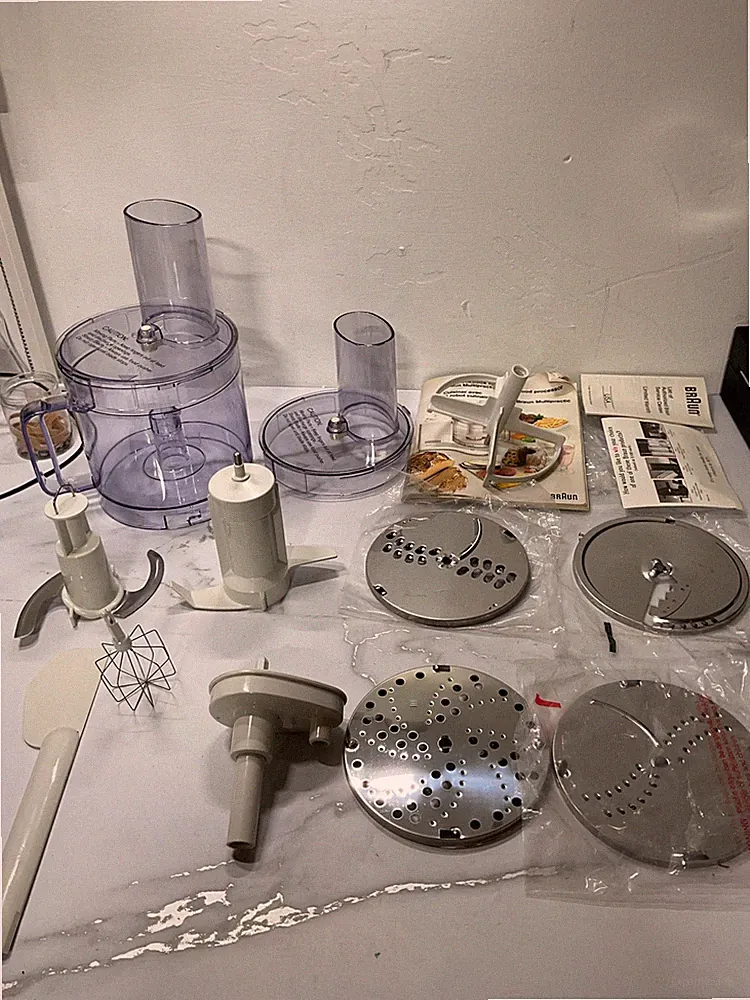 Attachment Parts Only Set For Braun Multipractic Food Processor 4259 See Photos