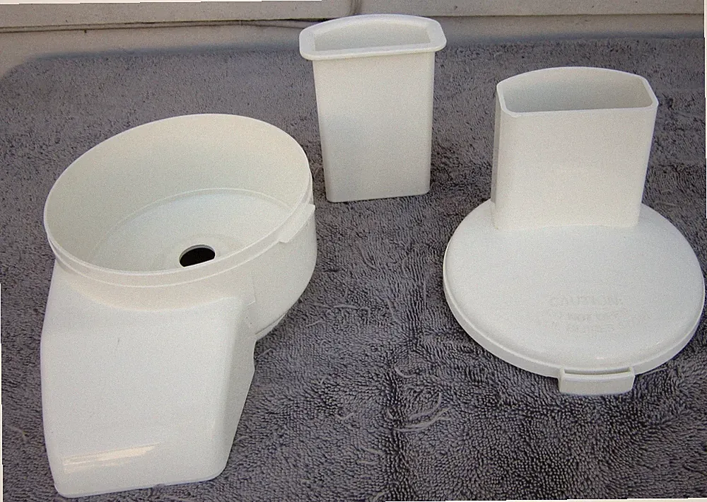 ATTACHMENTS for the SUNBEAM OSKAR 14081 Mini Food Processor Chute/Lid/Pusher
