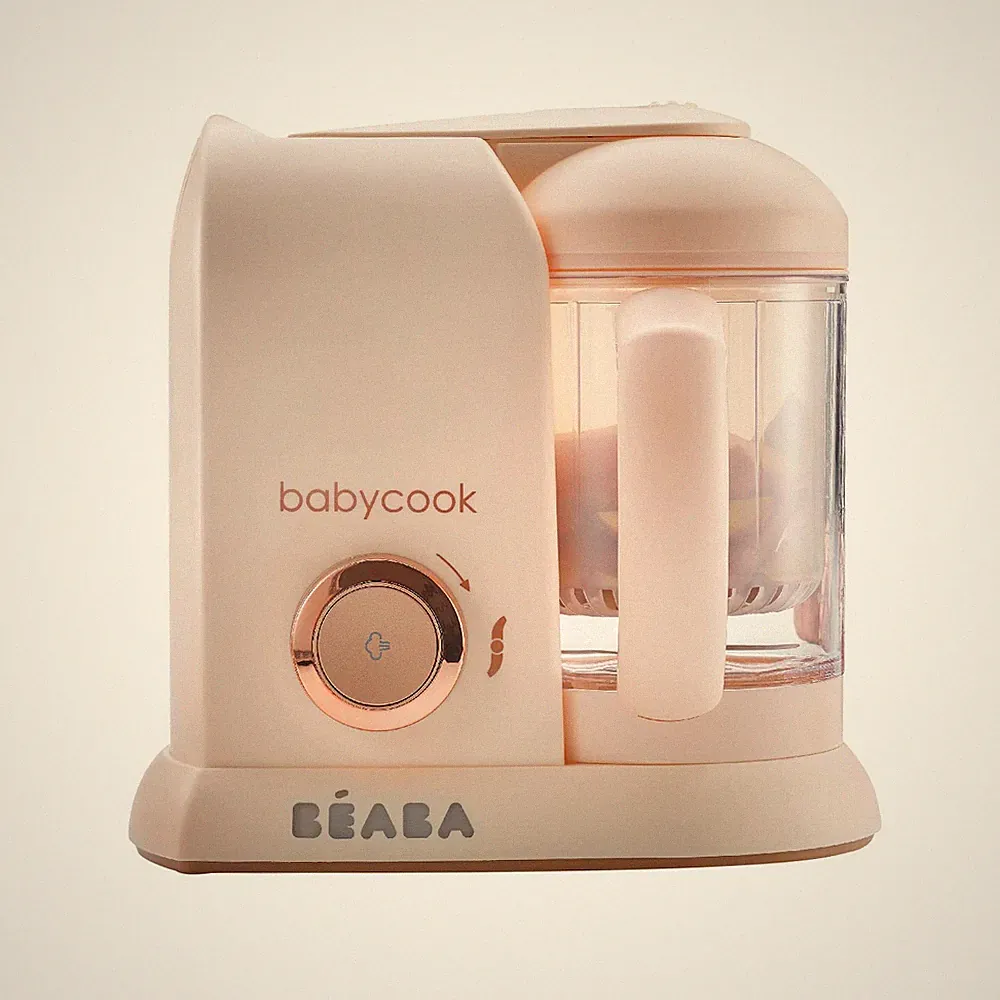 B aba Babycook Solo 4-in-1 Baby Food Maker - Model 912570 Rose Gold