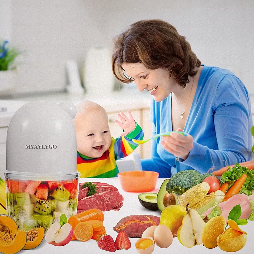 Baby Food Blender & Food Maker, Baby Blender, Food Puree Machine, Baby Food Grin