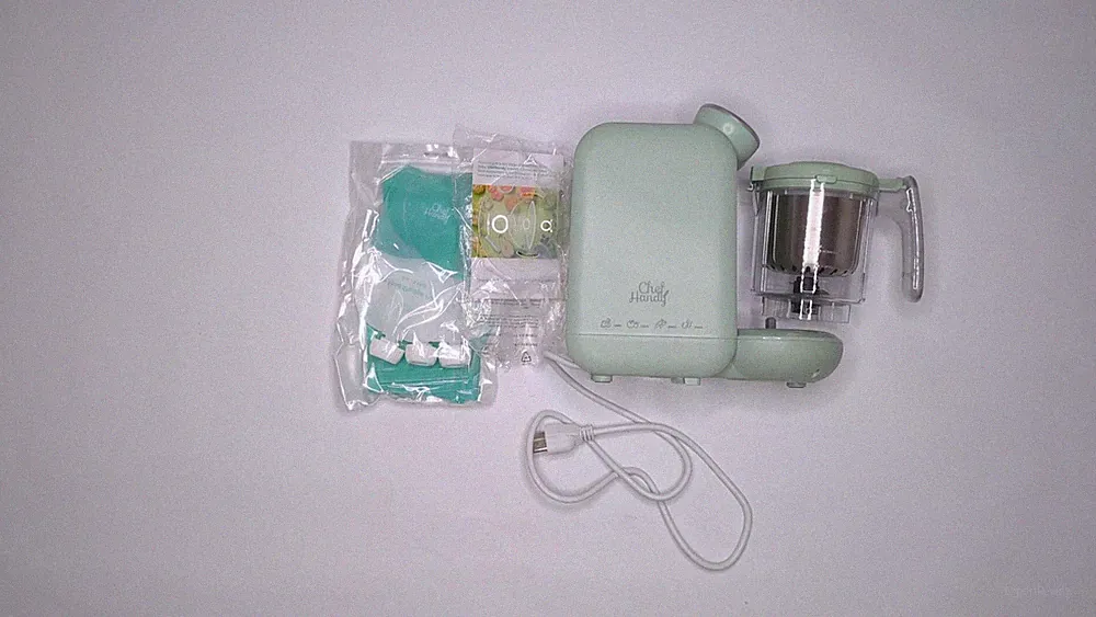 Baby Food Maker, 5 in 1 Baby Food Processor with Steaming Basket, Auto Cooking