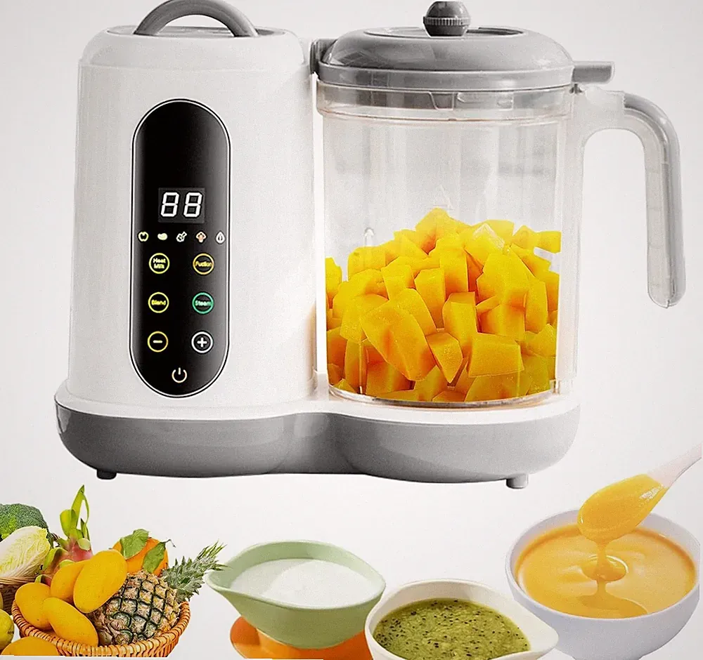 Baby Food Maker Baby Food Processor Steamer Mixing Baby Porridge MakerSelf-Clean