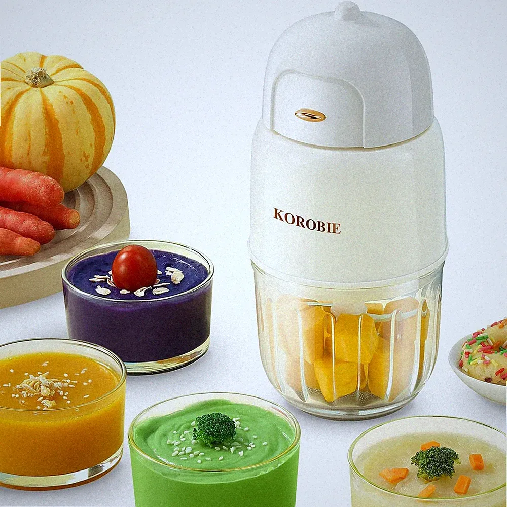 Baby Food Maker - Mini, White; Baby Food Processor for Fresh & Nutritious Mea...