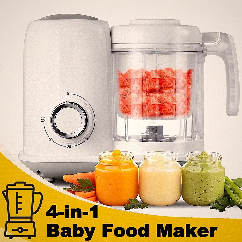 Baby Food Maker One Step Baby Food Processor Steamer Puree Blender Multifunction