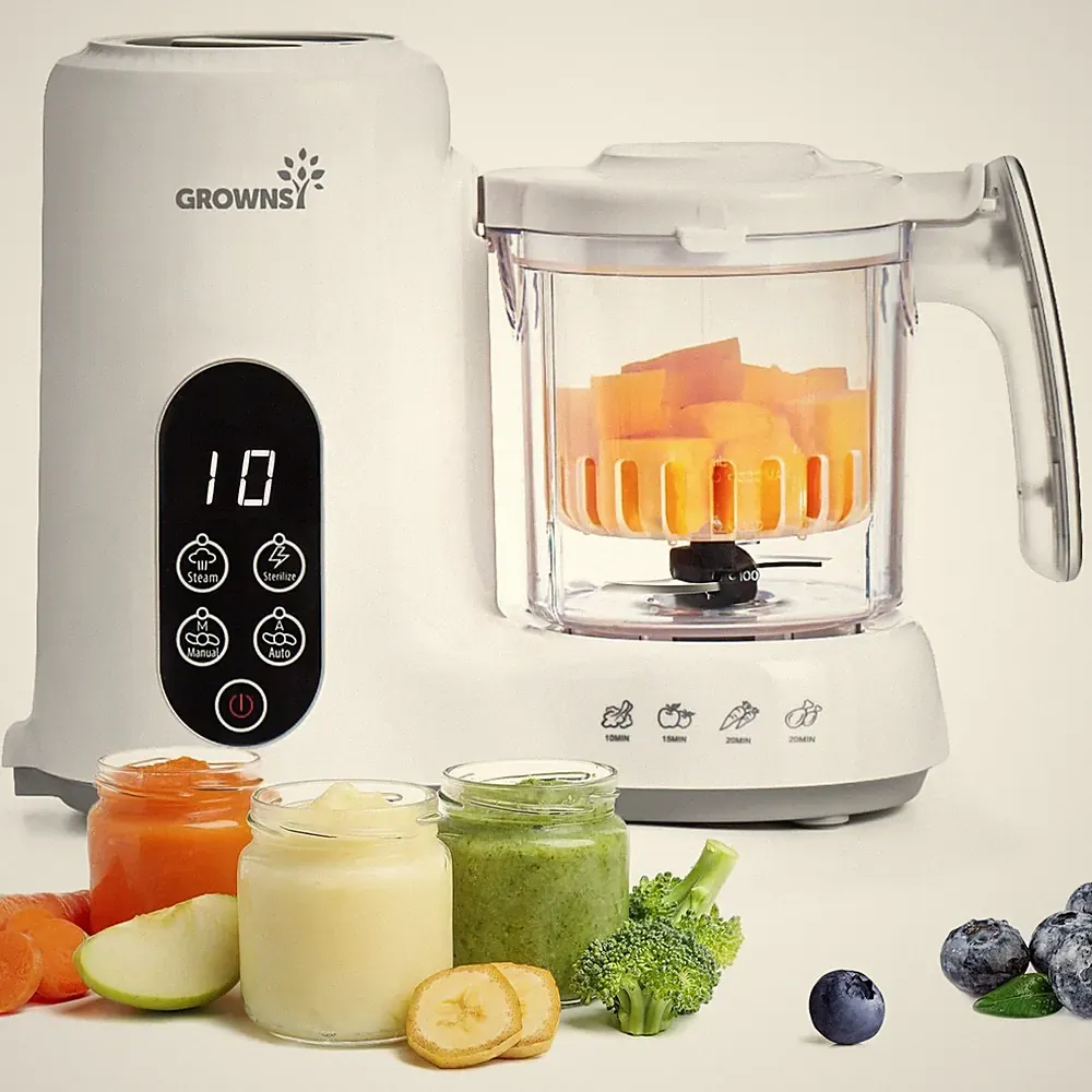 Baby Food Maker Steamer Blender Processor - Puree, Steam & Blend for Infants