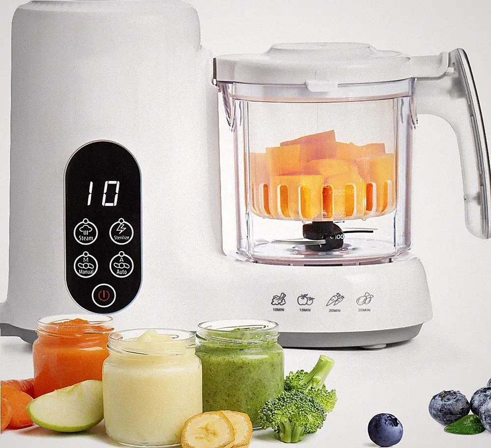 Baby Food Maker with Steam Basket, One Step Baby Food Processor