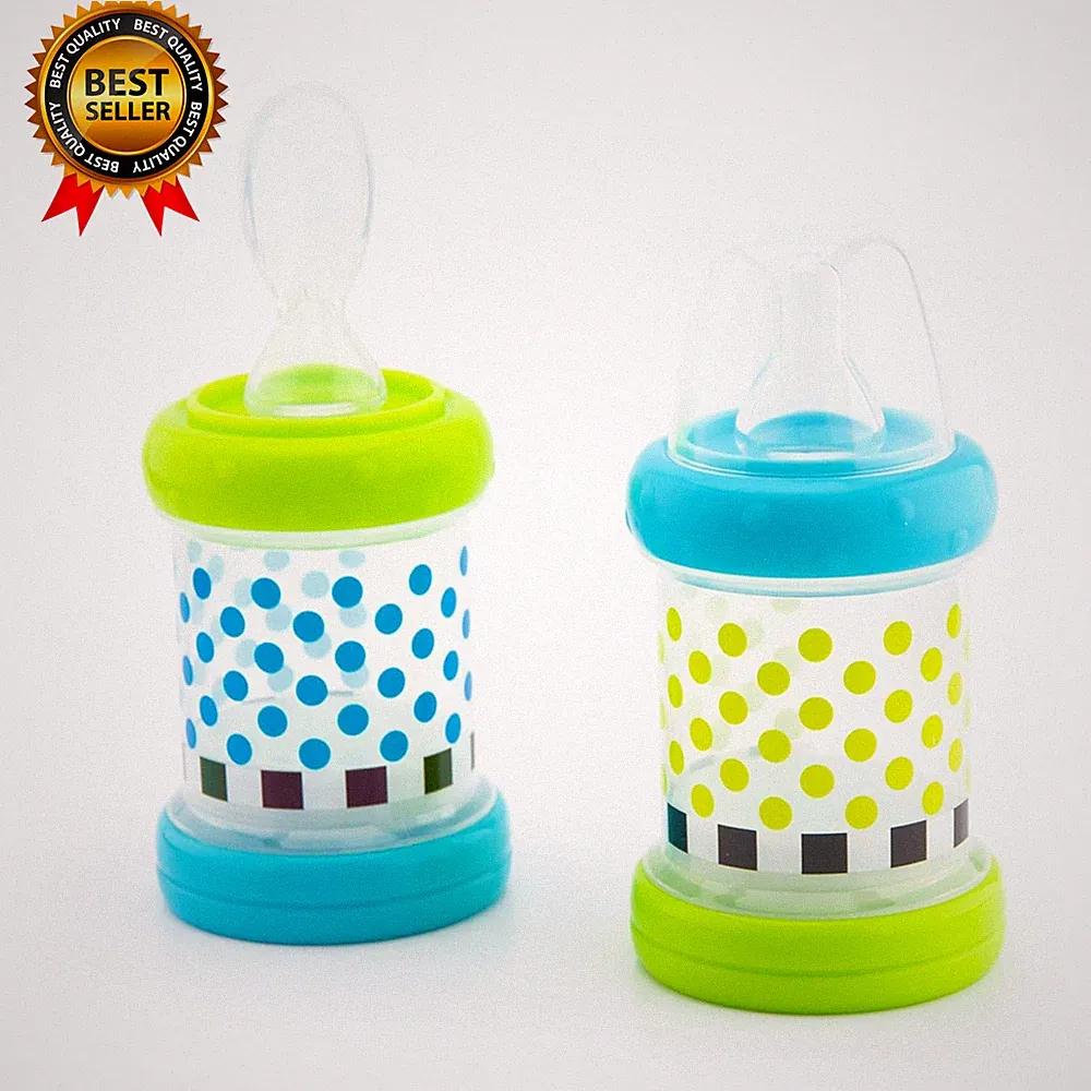 Baby Food Nurser – 4+ Months Set of 2- 4Oz 100% Silicone