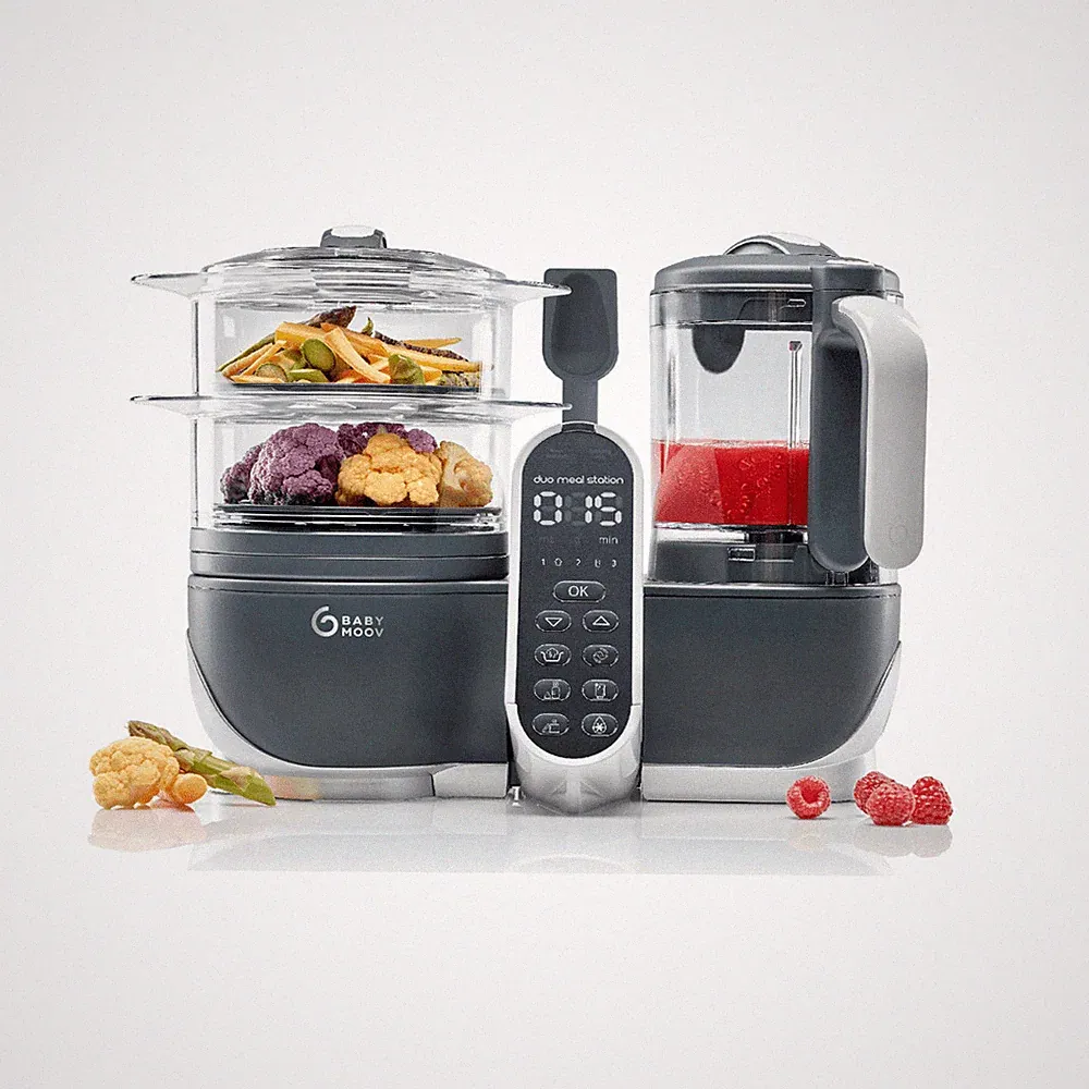 Babymoov Duo Meal Station 6-in-1 Baby Food Maker Steamer Blender | Baby Food Pro