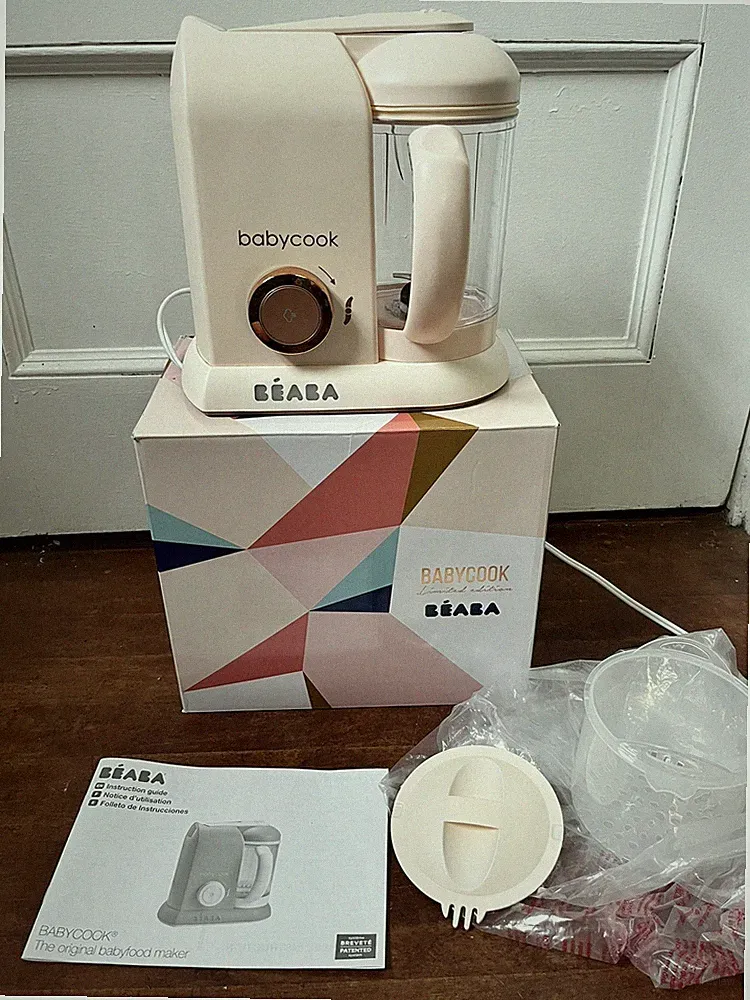 BEABA BABYCOOK BABY FOOD MAKER PROCESSOR ROSE GOLD LIMITED EDITION