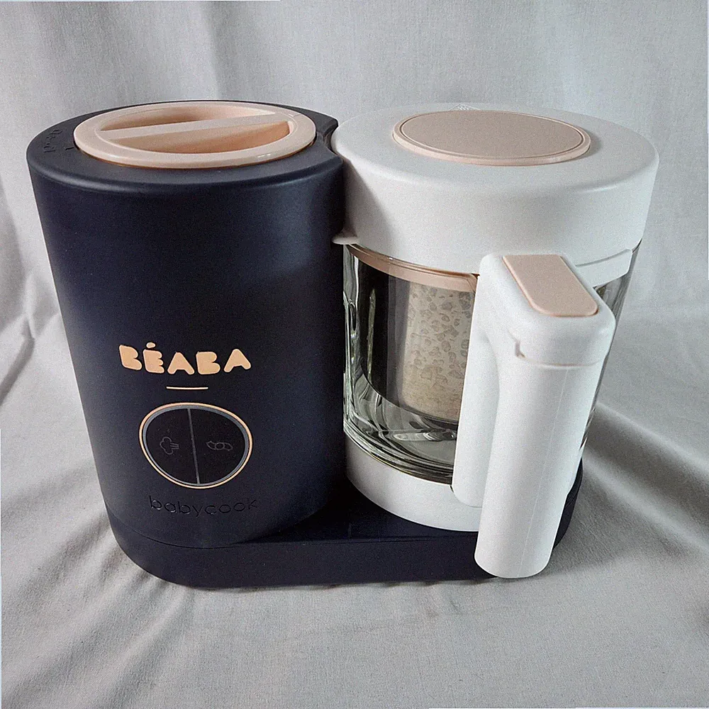 BEABA Babycook Neo Baby Food Maker Non-Toxic Glass Stainless Steel Fast Ship
