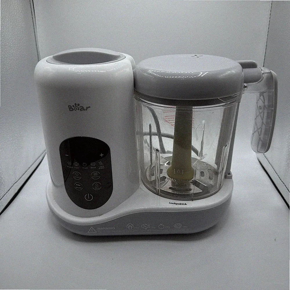BEAR Baby Food Maker One Step Baby Food Processor Steamer Puree SJJ-R03B5-WHITE
