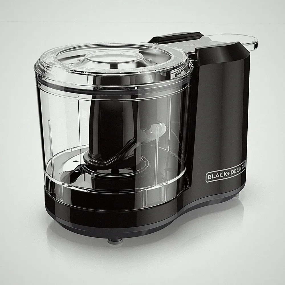 BLACK+DECKER 1.5-Cup Electric Food Chopper, One Touch Pulse, 150W Motor, Stay