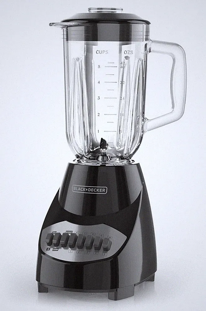 BLACK + DECKER 10 Speed Blender, Boasting 550 Watts Of Power And A 50 Oz (6.25)