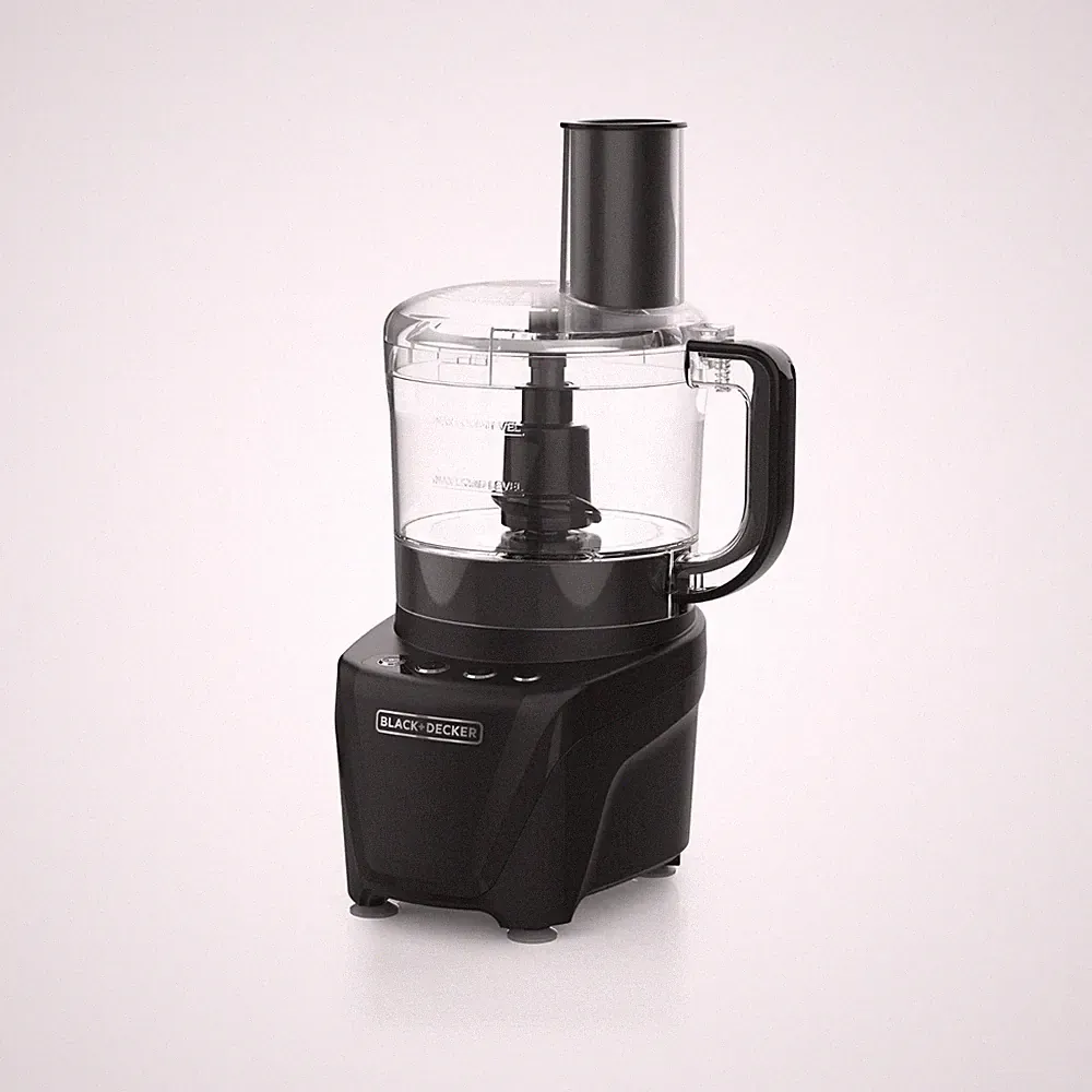 BLACK+DECKER 8 Cup Food Processor 450W 2 Speed Pulse FREESHIP