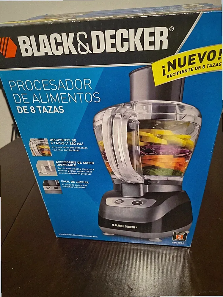 Black & Decker 8-cup food processor 450W Motor (Shipping now available)
