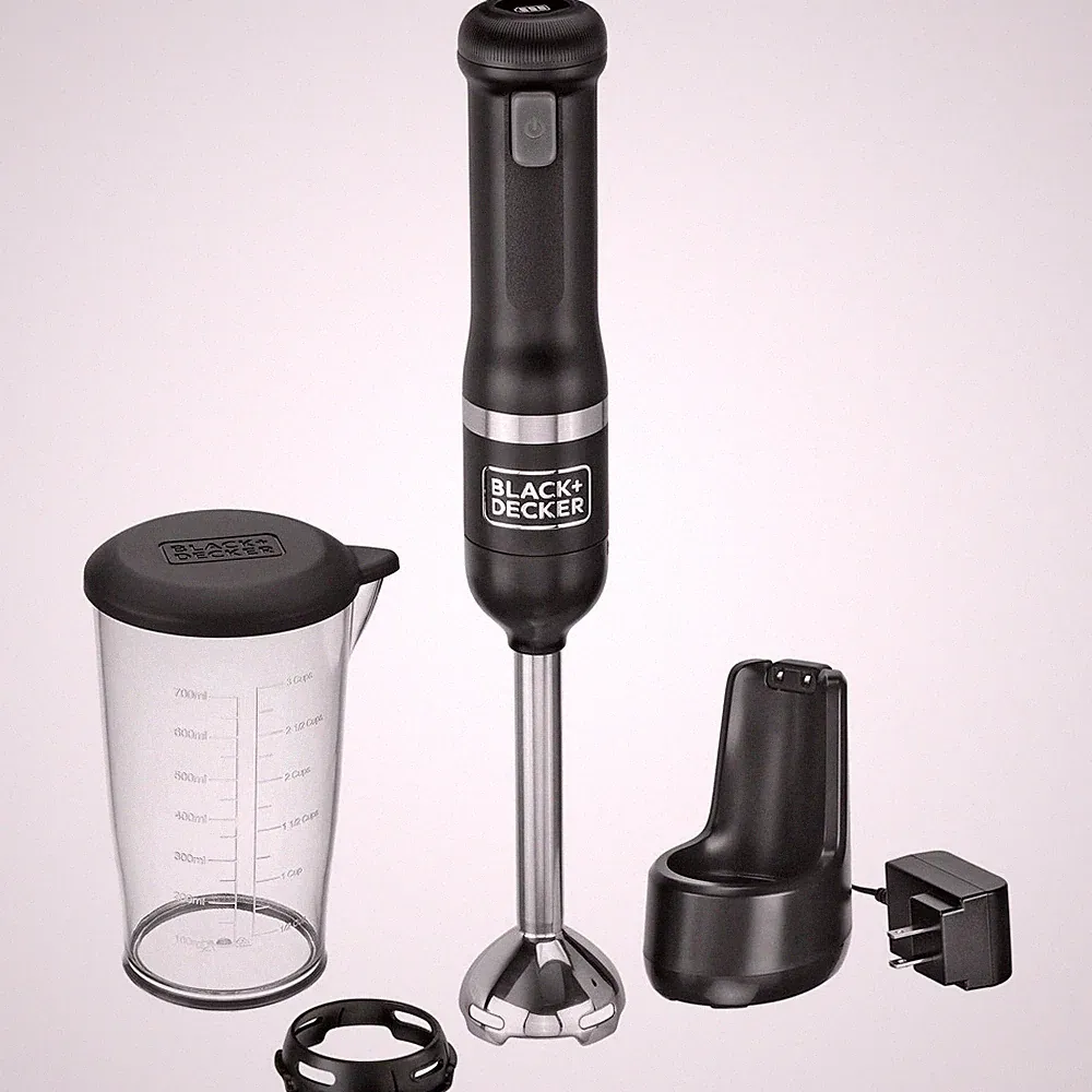 Black & Decker BCKM1011K10 kitchen wand Cordless Immersion Blender - Black New