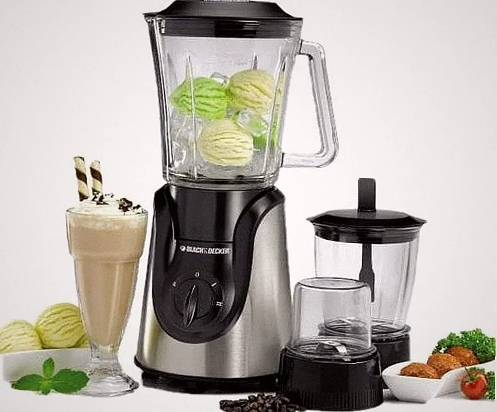 Black & Decker BX600G 220V Blender with Grinder/Mincer/Chopper (NOT FOR USA)