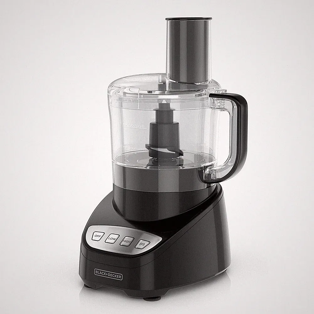 BLACK+DECKER Food Processor and Vegetable Chopper, 8-Cup Capacity, 450W, S|71091