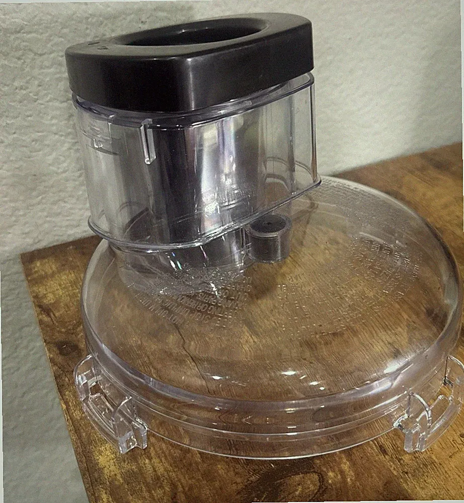 Black & Decker FP2500 Food Processor Replacement Lid Top Cover CHUTE & PUSHER