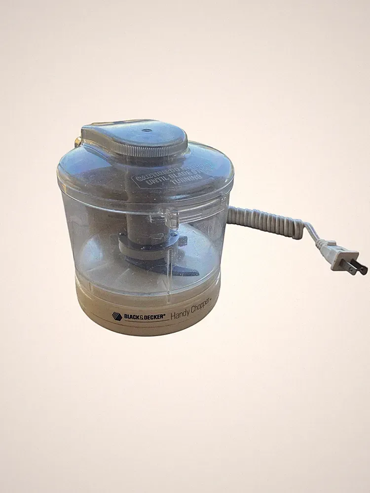 Black+Decker Handy Chopper HC2000 Electric Food Processor Tested Working Vintage