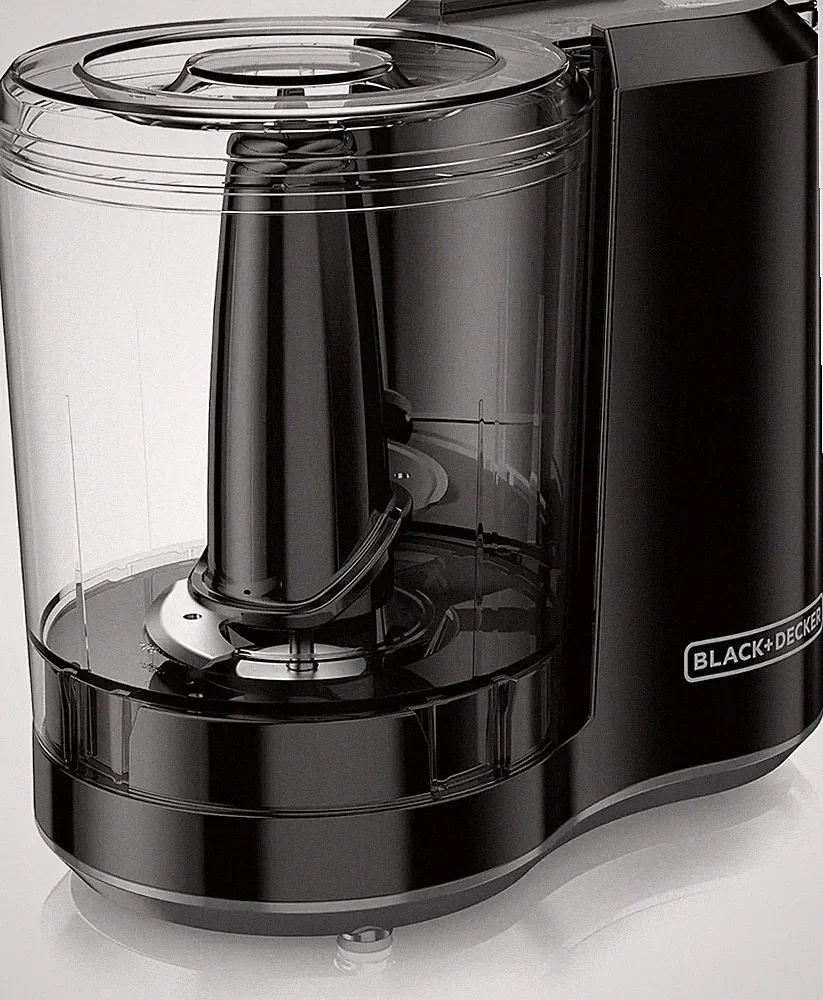 BLACK+DECKER, Improved Assembly, HC300B FreshPrep 3-Cup Electric Food Chopper, c