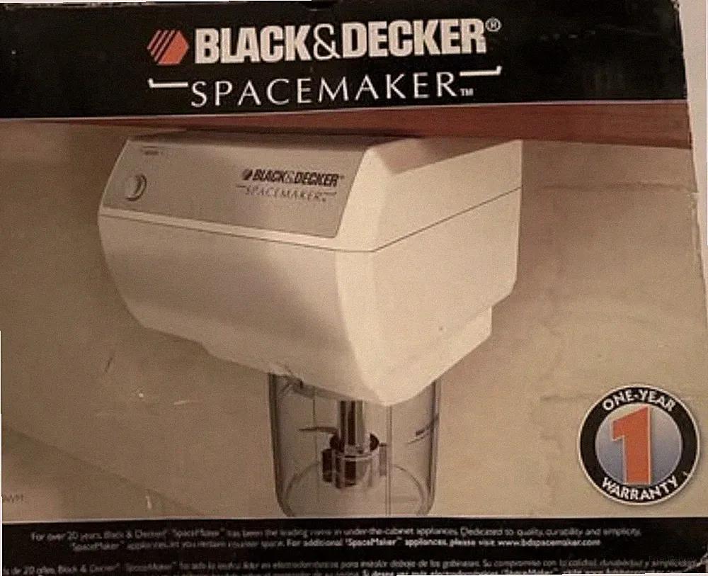 Black & Decker Mini Food Processor/Grinder Spacemaker Under Cabinet