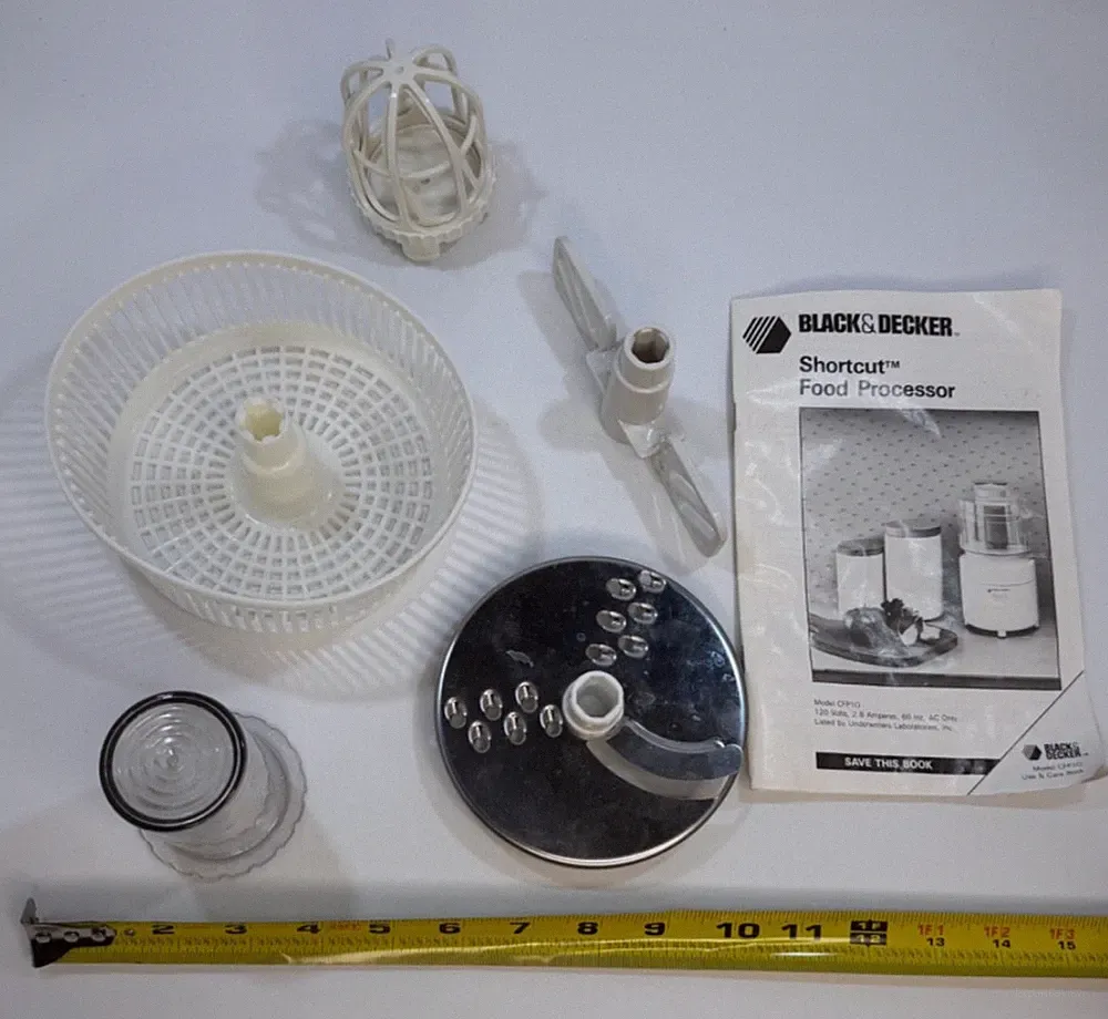 Black & Decker ShortCut Food Processor F1-CFP-10 Replacement Accessories
