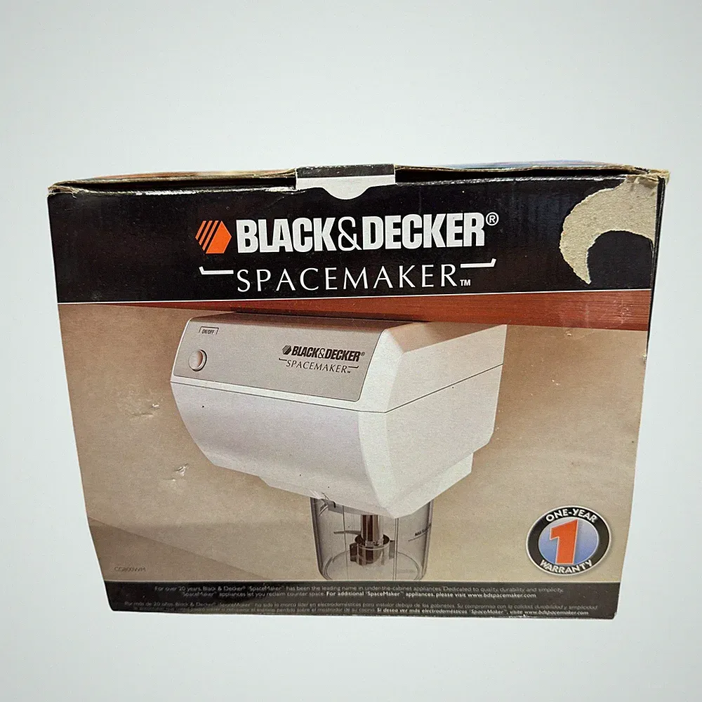BLACK+DECKER Spacemaker Under-Cabinet Mini Food Processor & Coffee Grinder