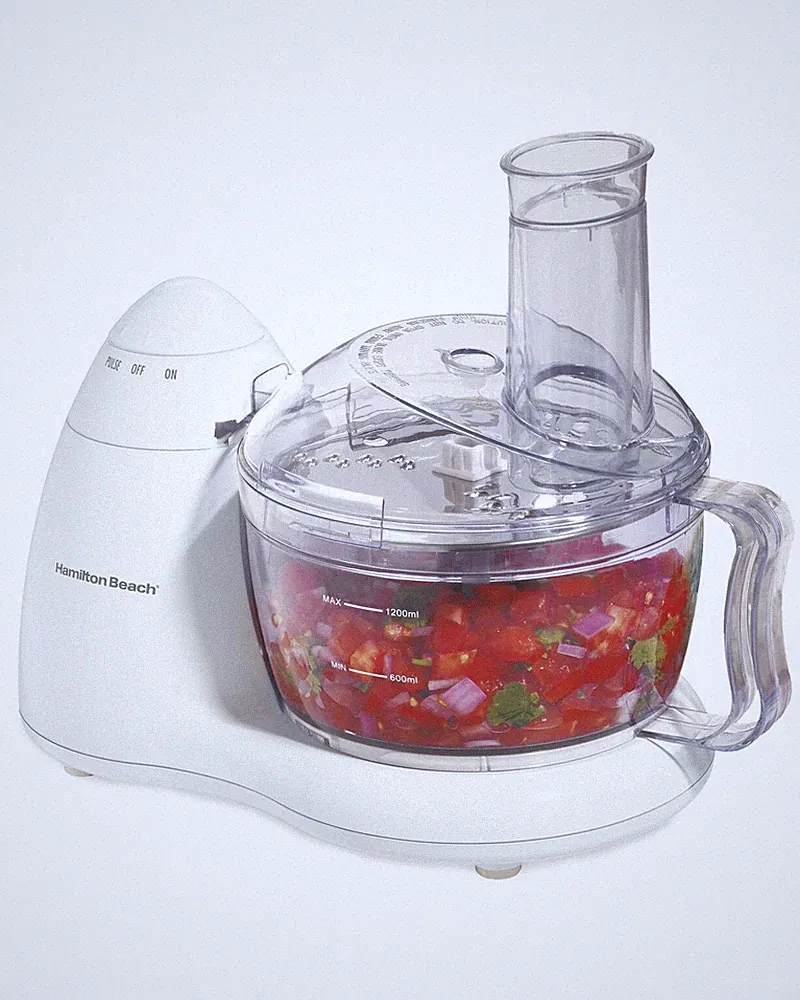 Blender 8 Cup Food Processor Kitchen Reversible Disc Stainless Steel Chopping