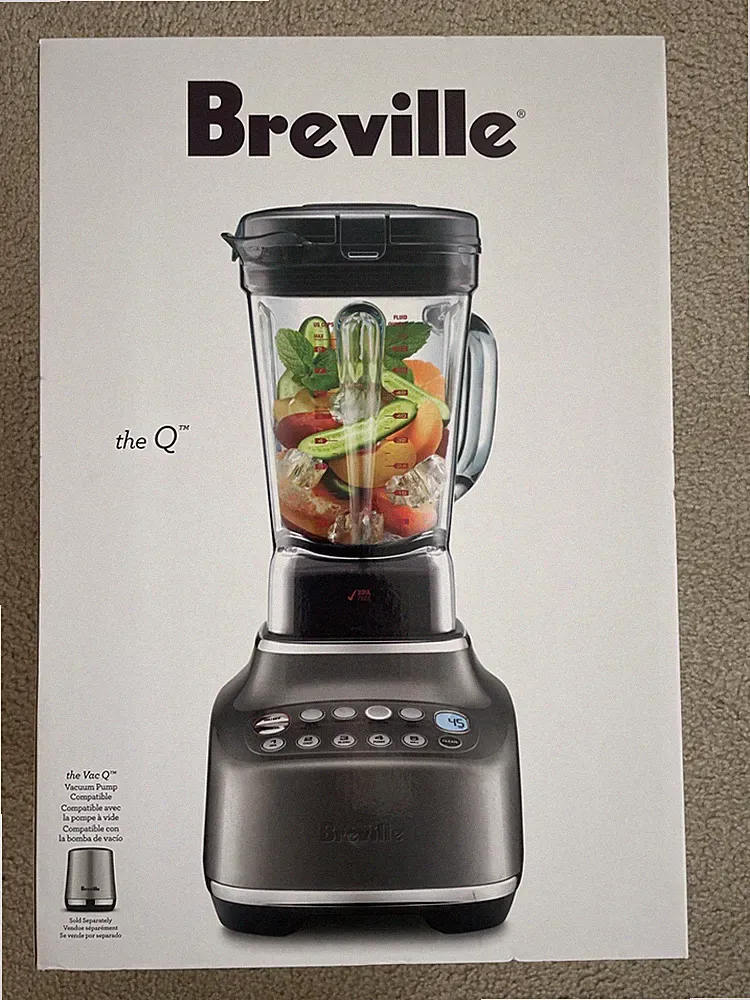 Blender Breville the Q BBL820 High Speed New In Box New