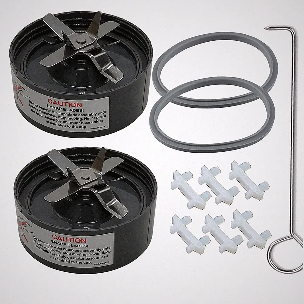 Blender extractor cross Blade with gasket Parts & , with Nutribullet 600w & 9...