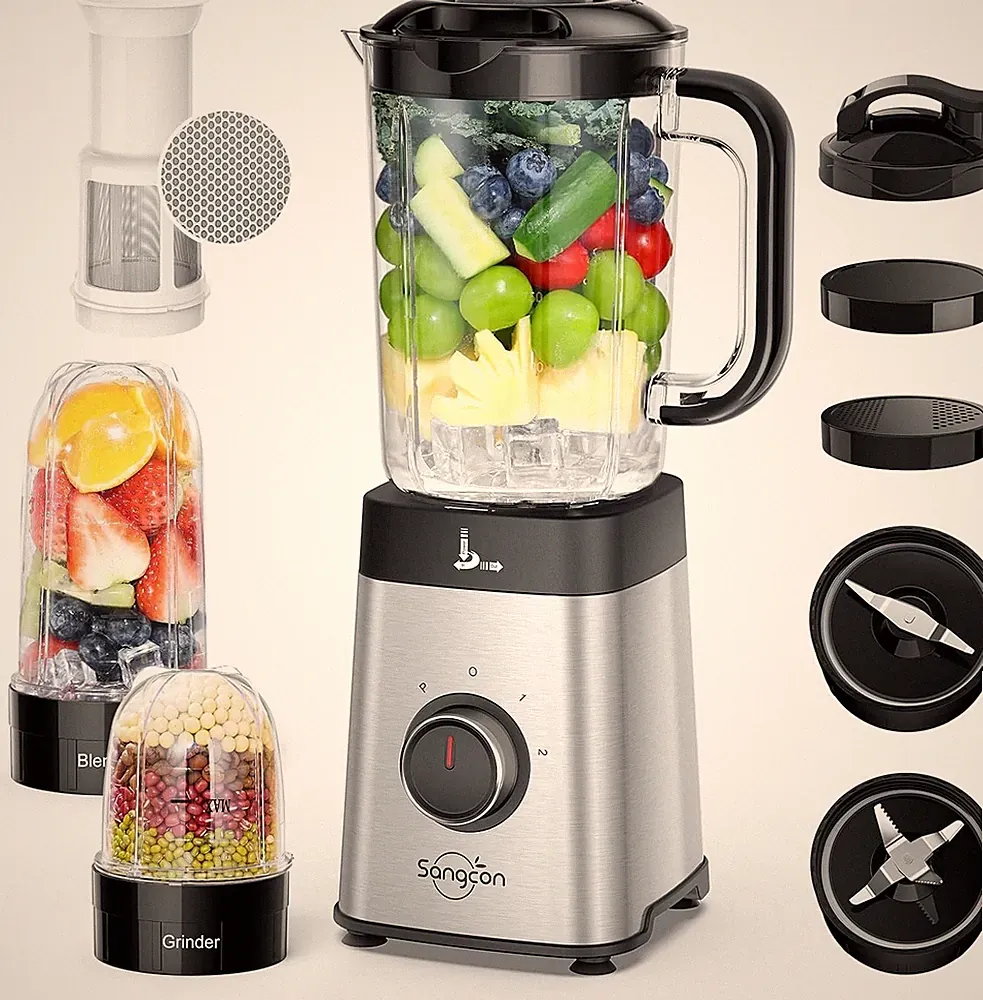 Blenders and Food Processor Combo for Kitchen, Blender for Shakes and Smoothi
