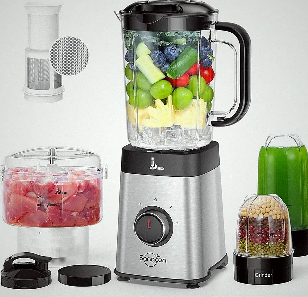 Blenders Food Processor Combo for Kitchen 5 in 1 Blender Shakes and Smoothies