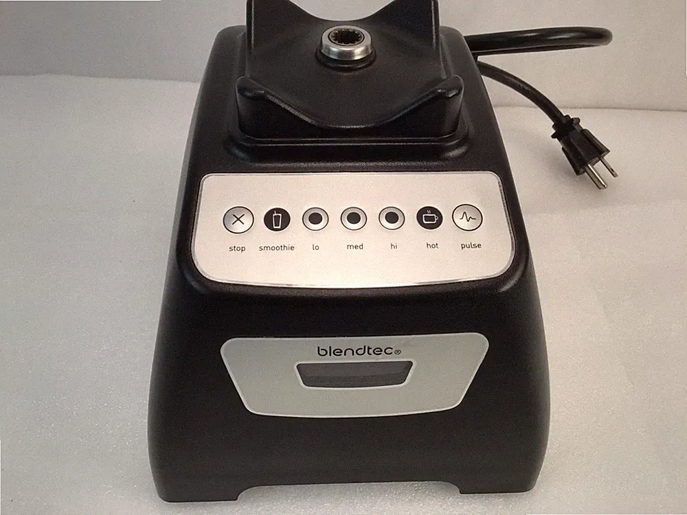 Blendtec Blender CTB2 Classic 575 Black Base Only 695 Cycle Works Great See Vide