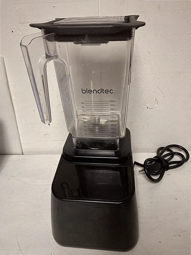 Blendtec Designer 625 CTB1 Total Blender Black w/ WildSide Tested
