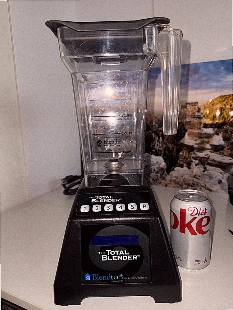 Blendtec Total Blender ES3 Classic Countertop Blender w/ Jar Tested