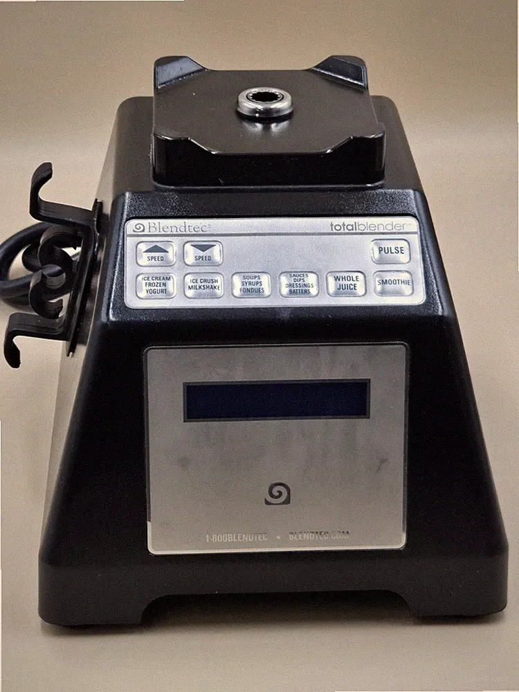 Blendtec Total Blender ES3 Motor Base Black - 1200 Cycles. Works Great!