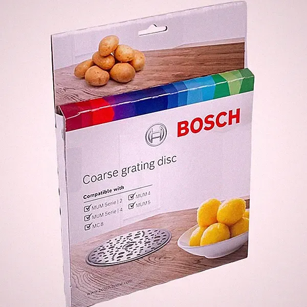 Bosch 00573022 Coarse Gratering Disc for Food Processor MUZ45RS1
