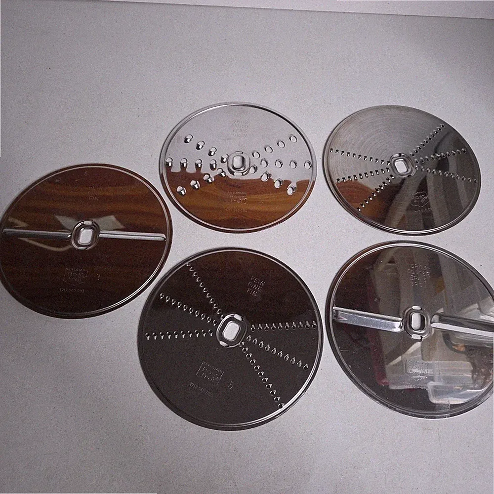 Bosch 5 Disc Lot SLICER Shredder Slicing Blade replacement part disk Fine Course
