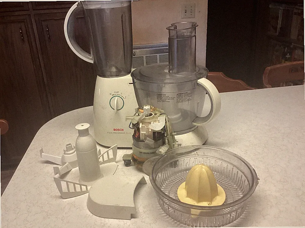 Bosch Food Processor - Motor not working everything else does